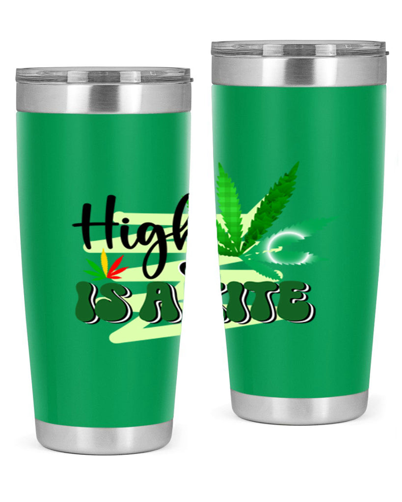 High is a Kite 116#- marijuana- Tumbler