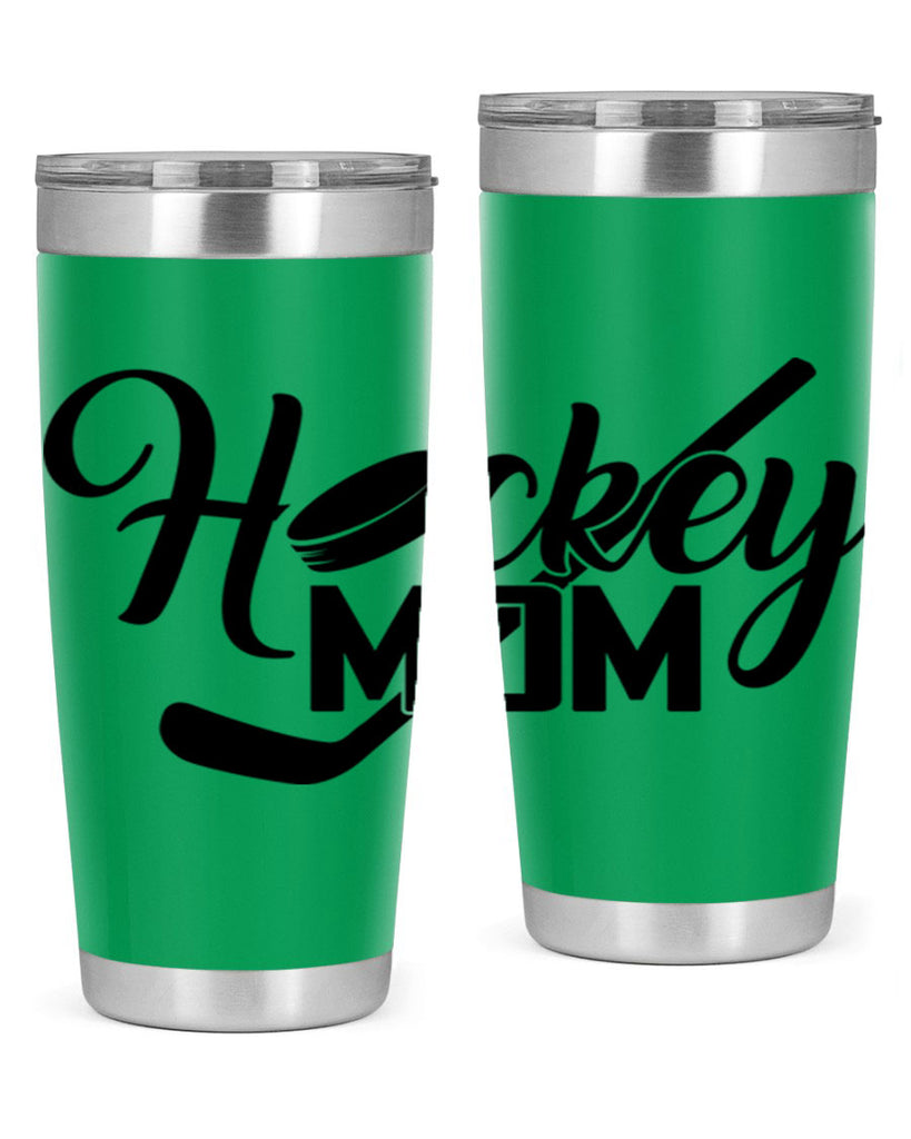 Hockey mom 1186#- hockey- Tumbler