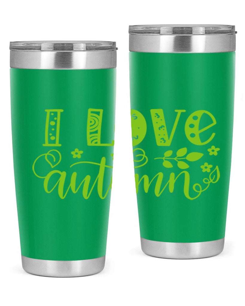 I Love Autumn 325#- fall- Tumbler