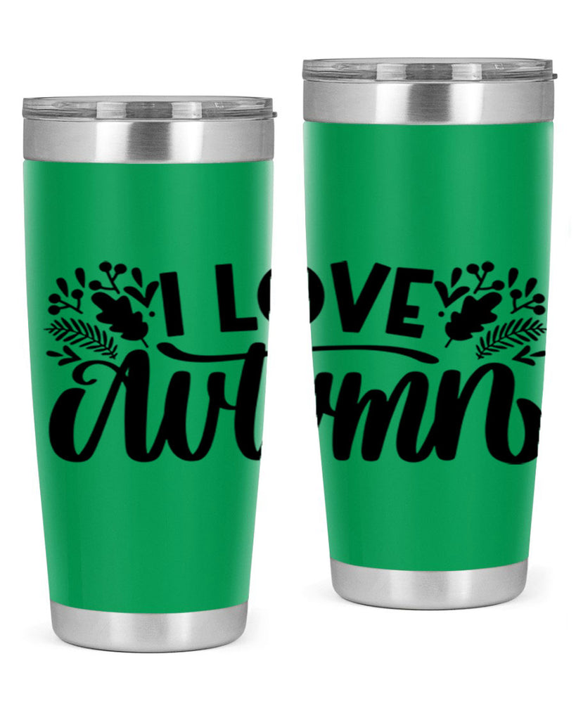 I Love Autumn 497#- fall- Tumbler