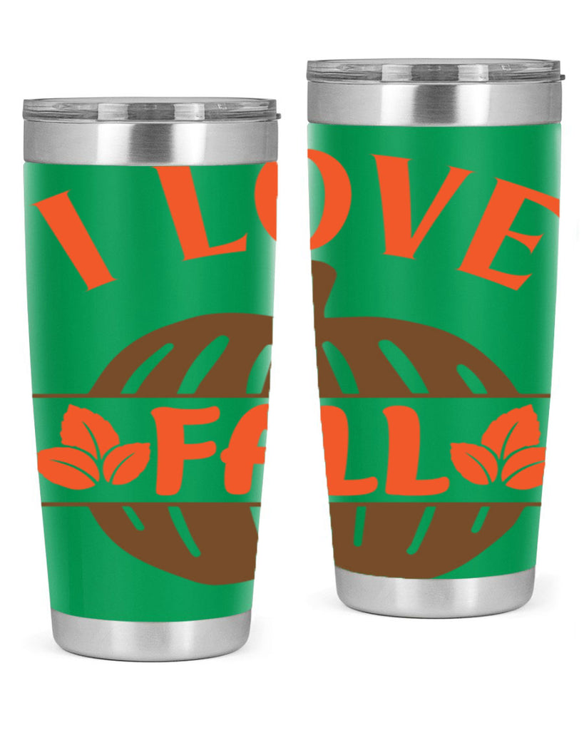 I Love Fall 337#- fall- Tumbler