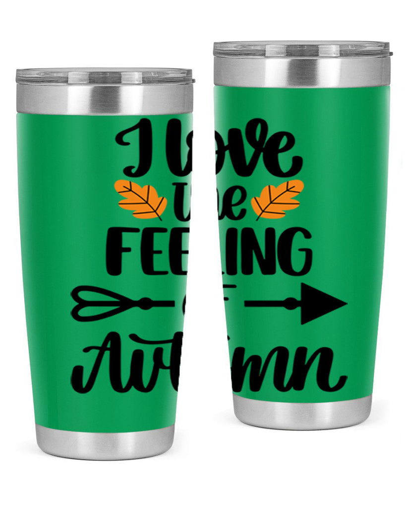 I Love The Feeling Of Autumn 499#- fall- Tumbler
