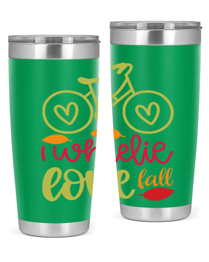 I Wheelie Love Fall 342#- fall- Tumbler