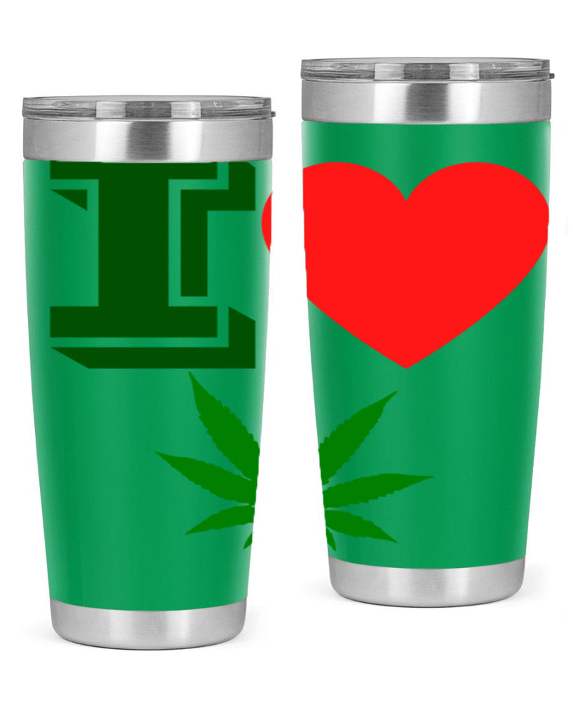 I love Cannabis 127#- marijuana- Tumbler