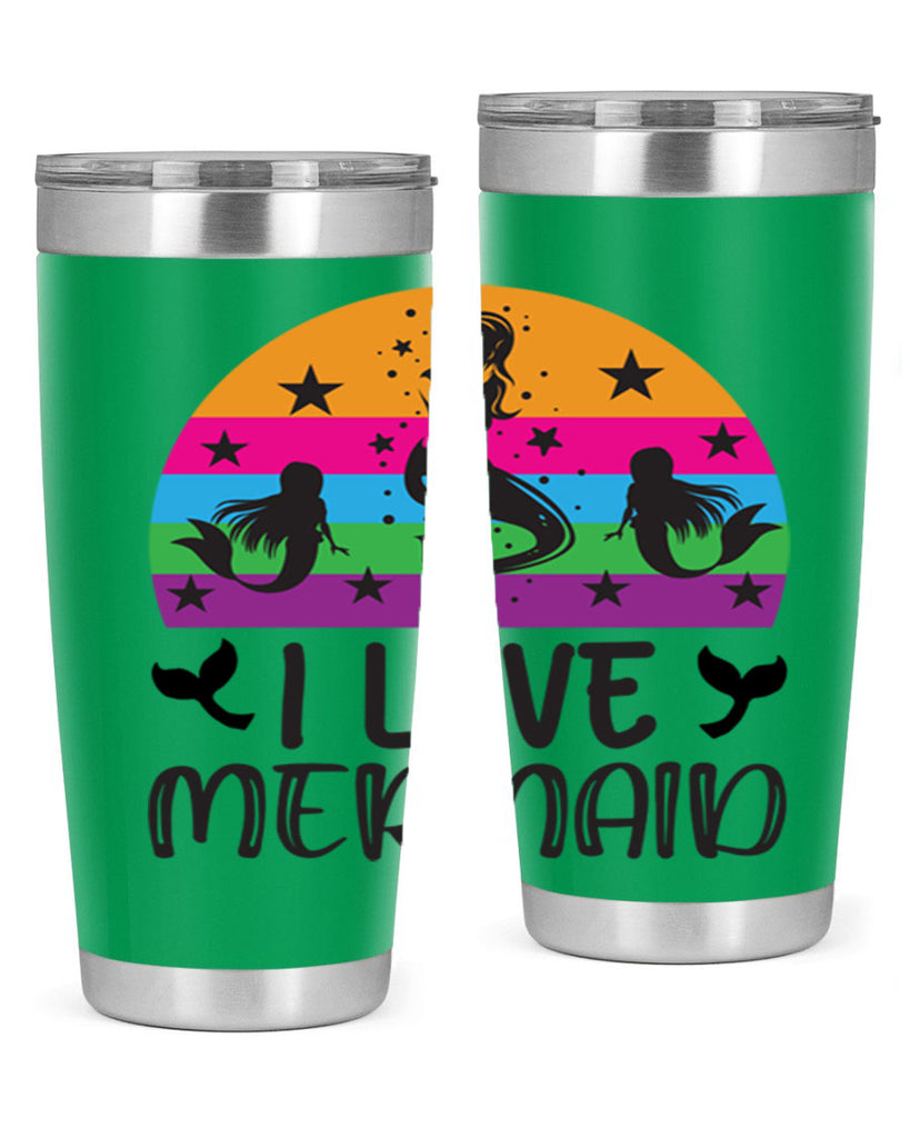 I love mermaid 230#- mermaid- Tumbler