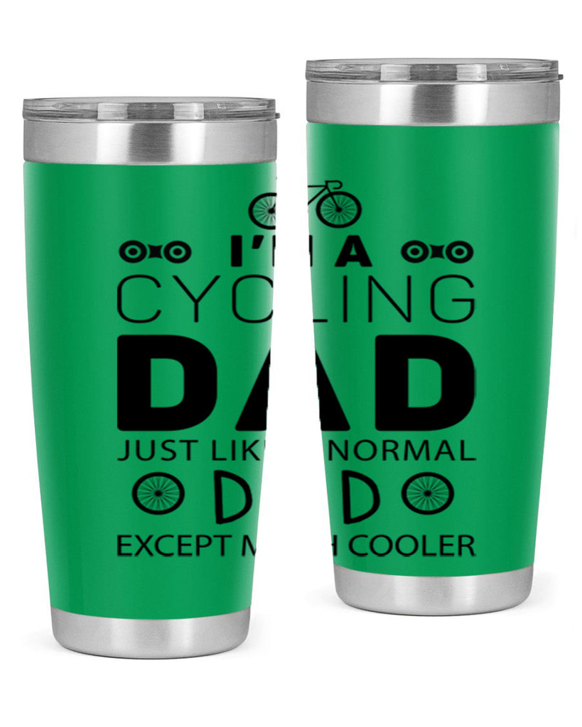 Im A Cycling Dad 4#- dad- Tumbler