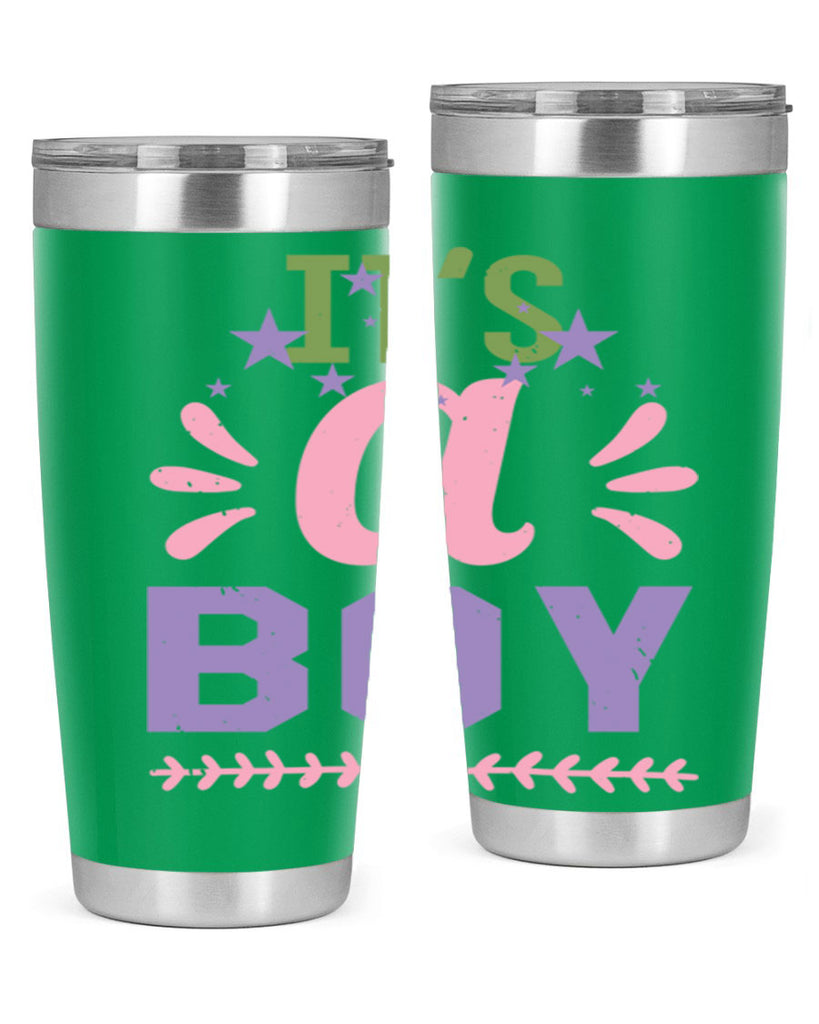 Its a boy Style 33#- baby shower- tumbler