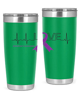 LOVE Gifts for Survivors National Alzheimers Awareness 192#- alzheimers- Tumbler