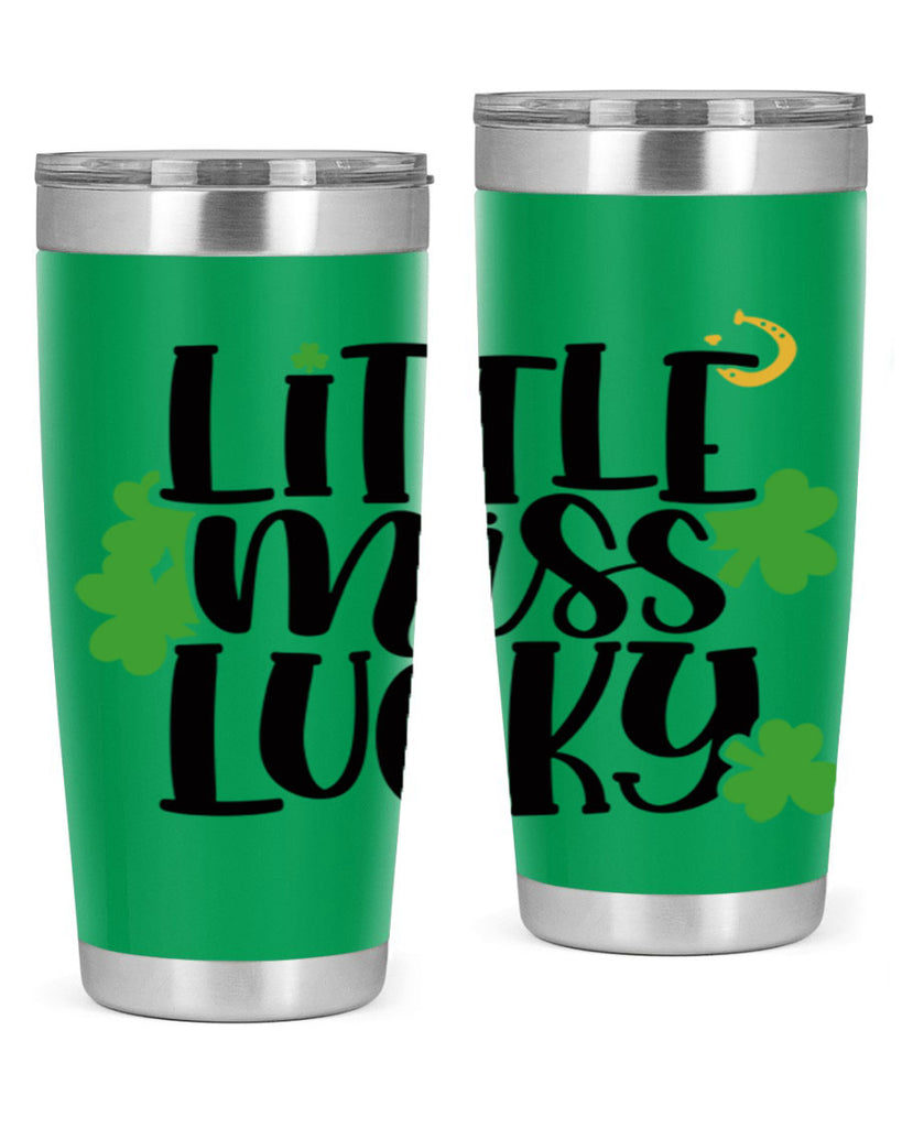 Little Miss Lucky Style 68#- St Patricks Day- Tumbler