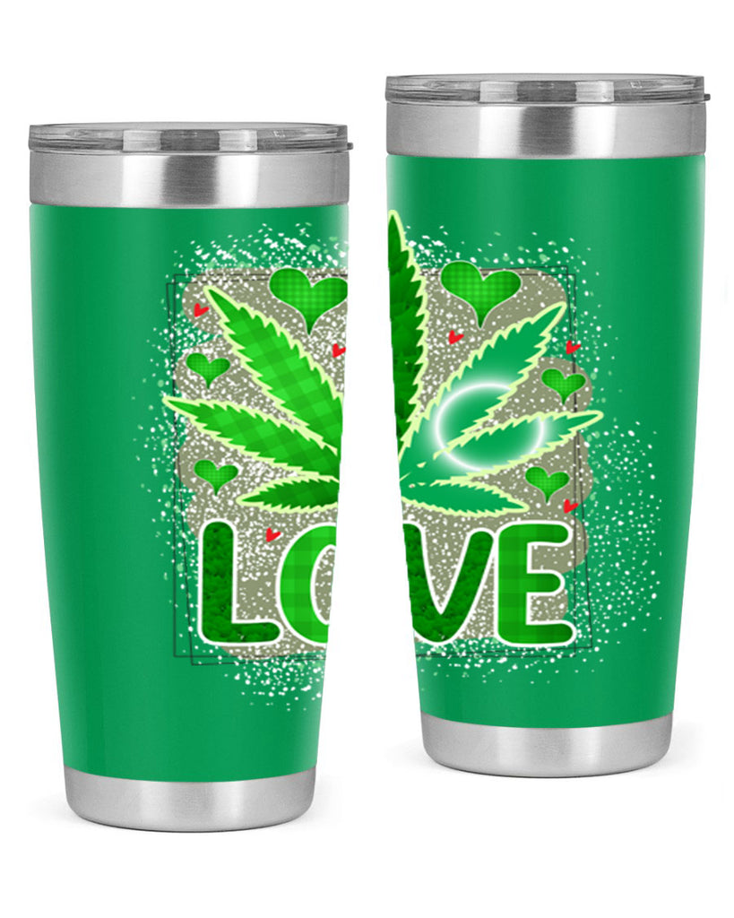 Love 188#- marijuana- Tumbler