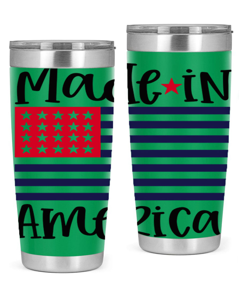 Made in America Style 164#- Fourt Of July- Tumbler