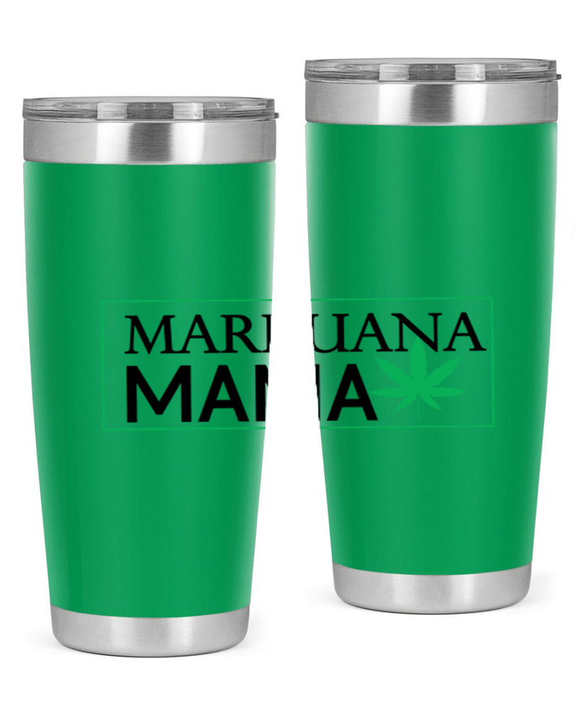 Marijuana Mama 206#- marijuana- Tumbler