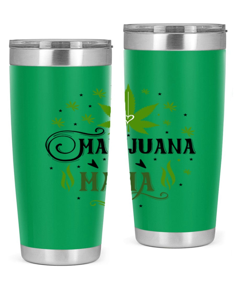 Marijuana Mama 208#- marijuana- Tumbler