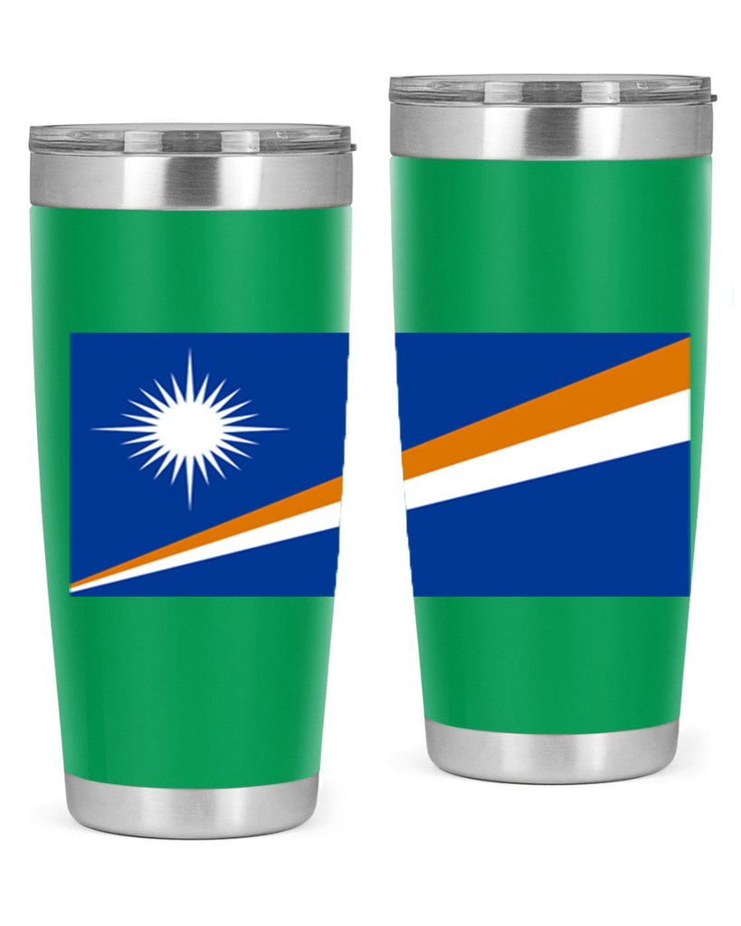 Marshall Islands 90#- world flags- Tumbler