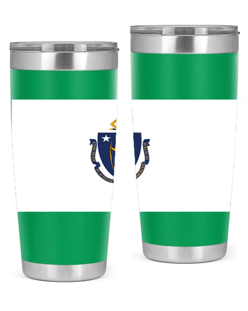 Massachusetts 31#- Us Flags- Tumbler