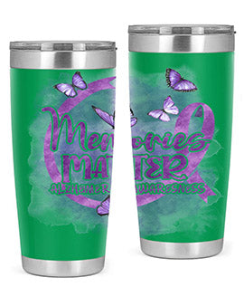 Memories Maer AlzheimerS Awareness 196#- alzheimers- Tumbler