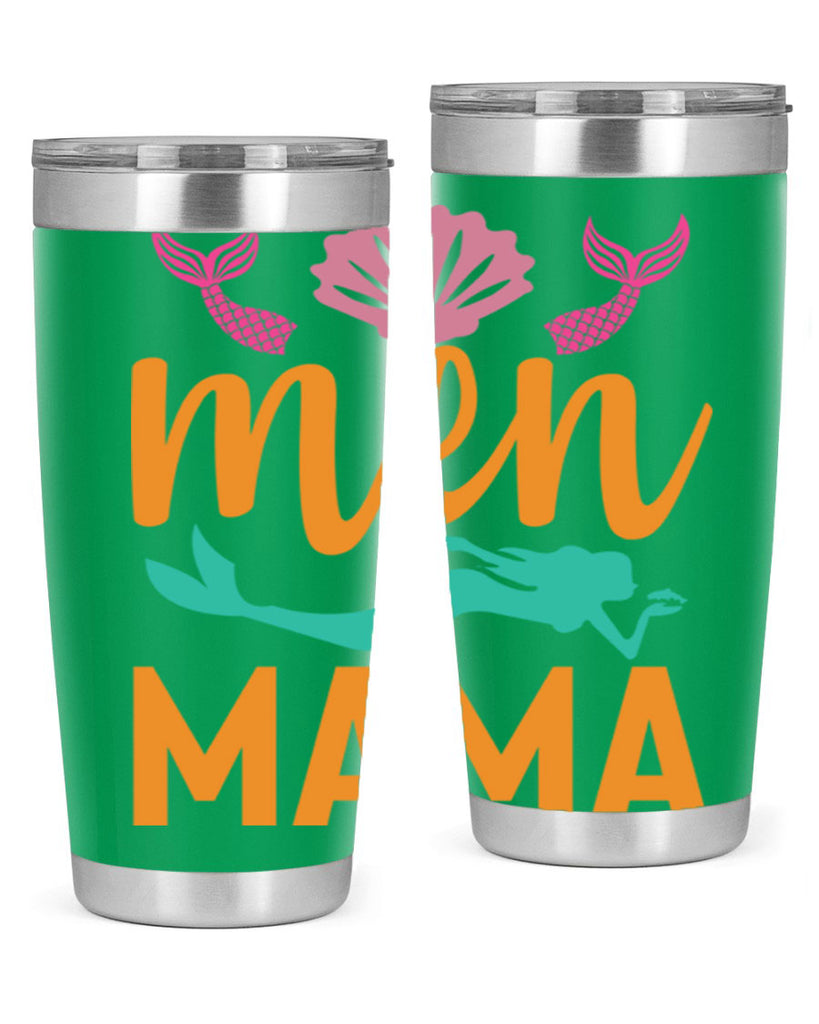 Men Mama Design 318#- mermaid- Tumbler