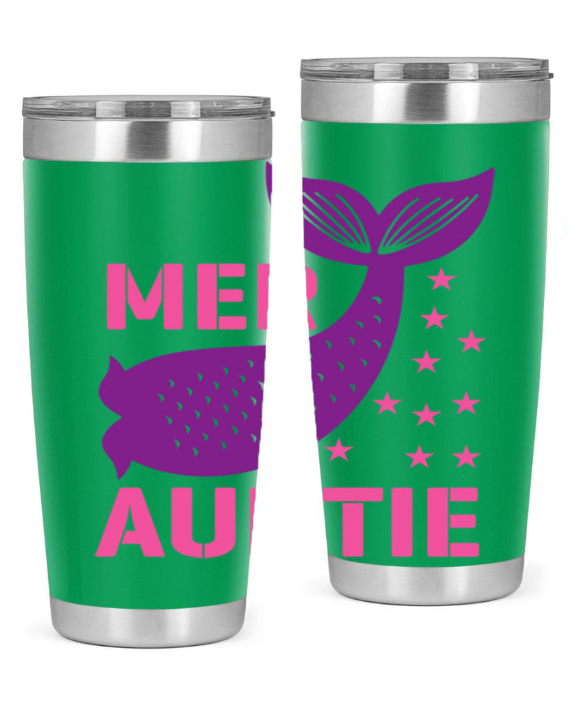 Mer Auntie 320#- mermaid- Tumbler