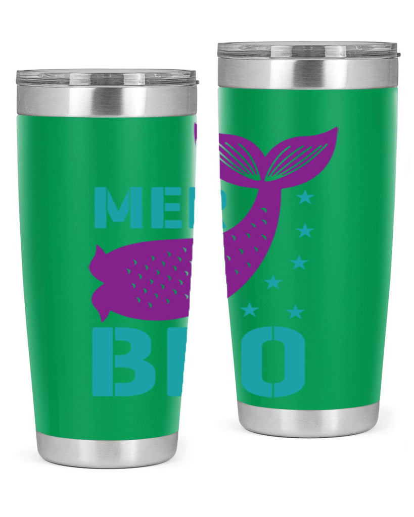 Mer Bro 322#- mermaid- Tumbler