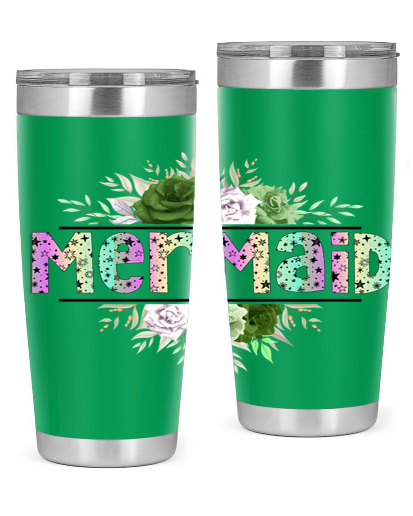 Mermaid 392#- mermaid- Tumbler