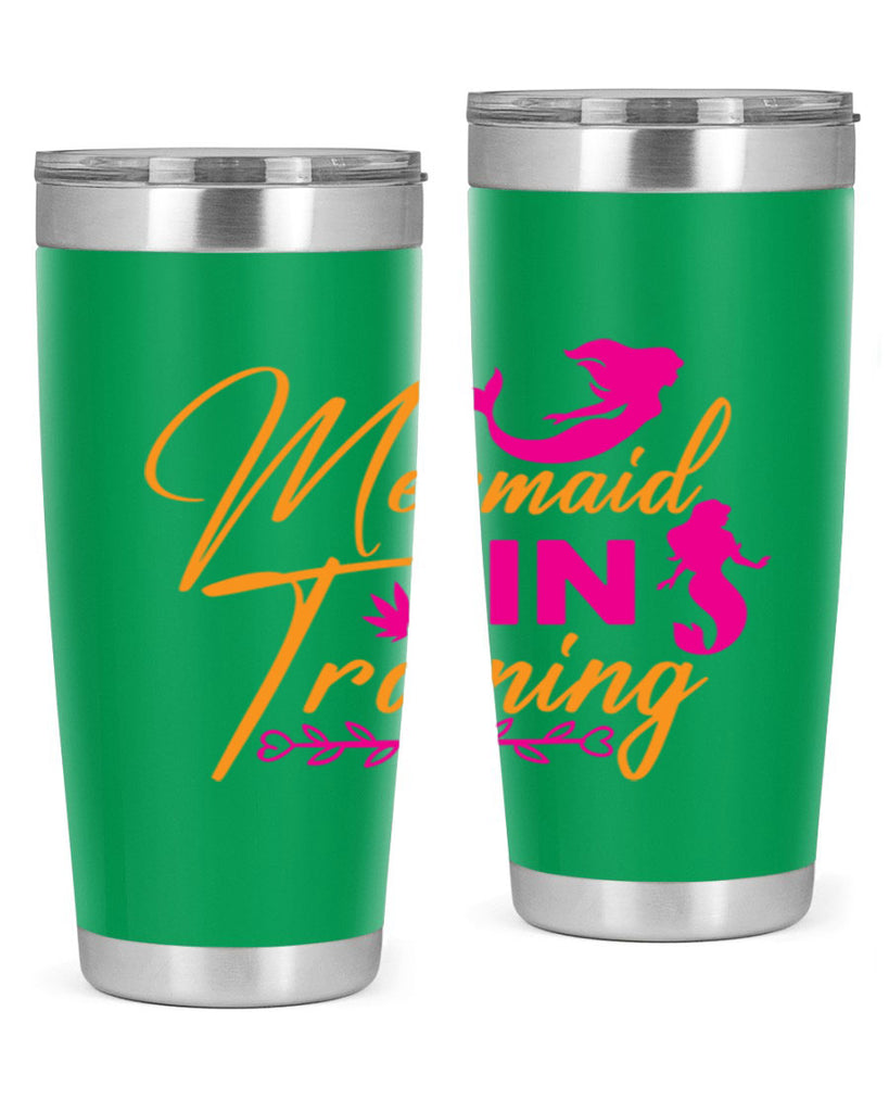 Mermaid In Training 362#- mermaid- Tumbler