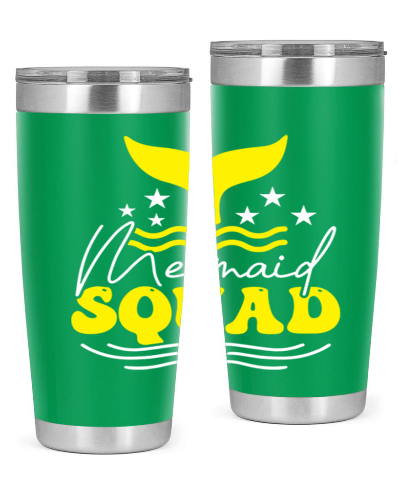 Mermaid Squad 377#- mermaid- Tumbler