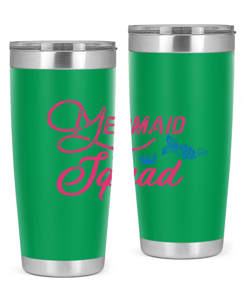 Mermaid Squad 383#- mermaid- Tumbler