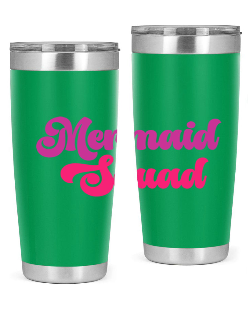 Mermaid Squad 384#- mermaid- Tumbler