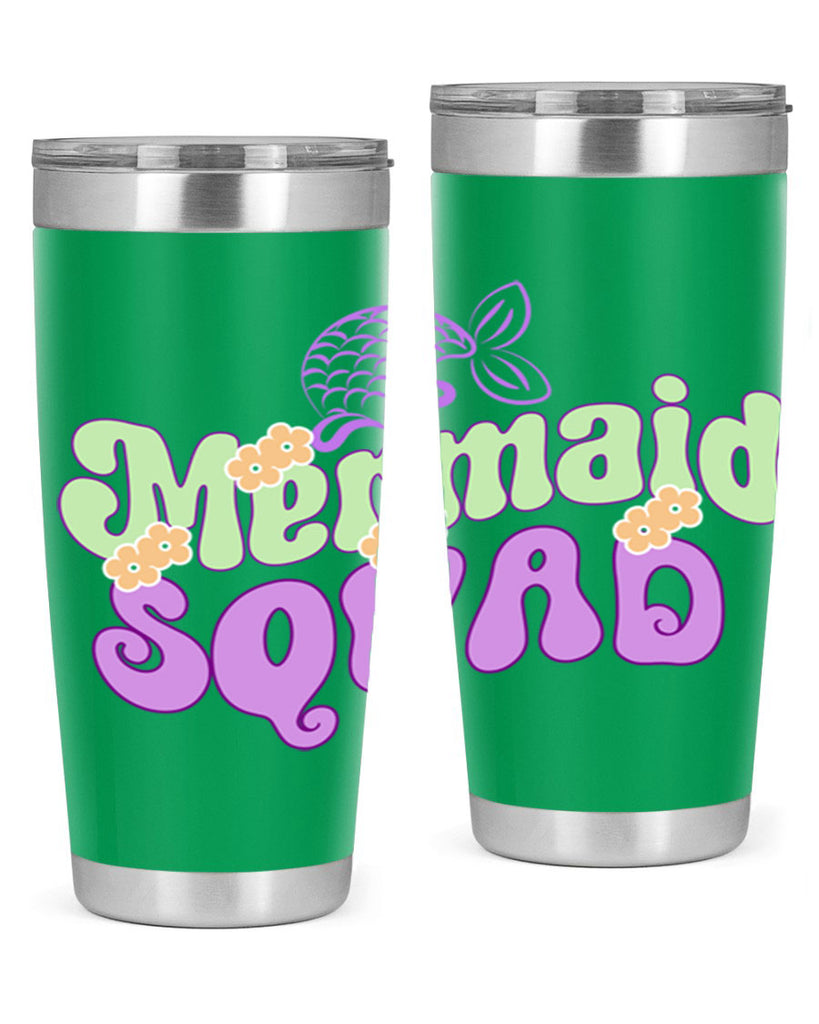 Mermaid Squad 445#- mermaid- Tumbler