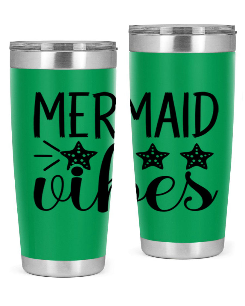 Mermaid Vibes 457#- mermaid- Tumbler