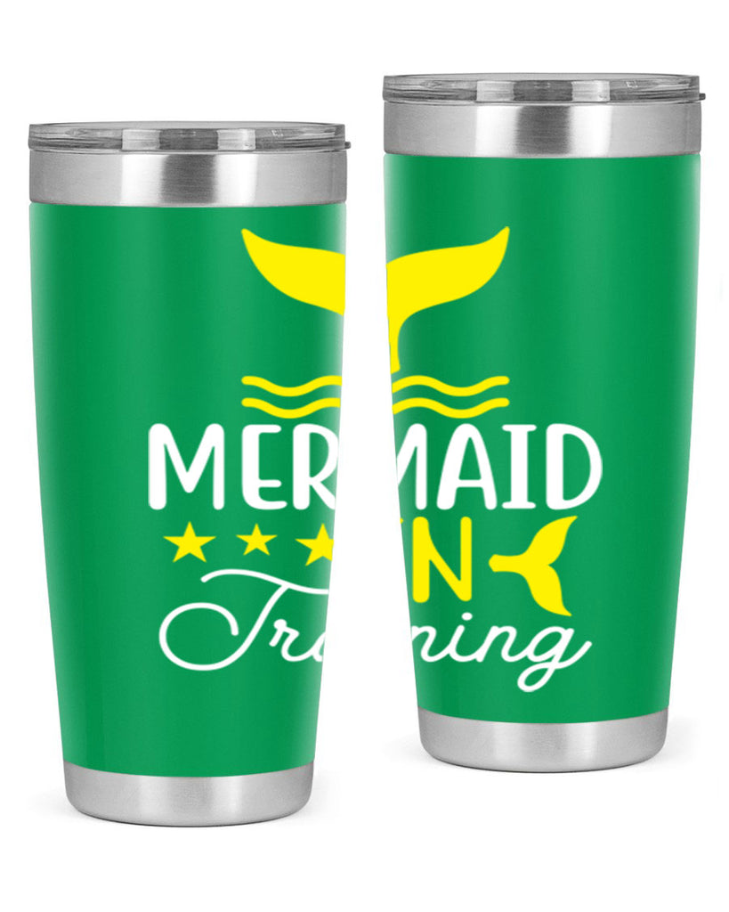 Mermaid in Training 361#- mermaid- Tumbler