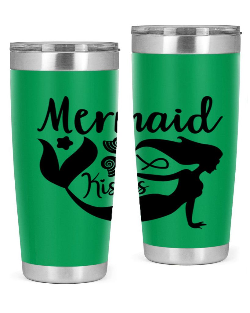 Mermaid kisses design 428#- mermaid- Tumbler