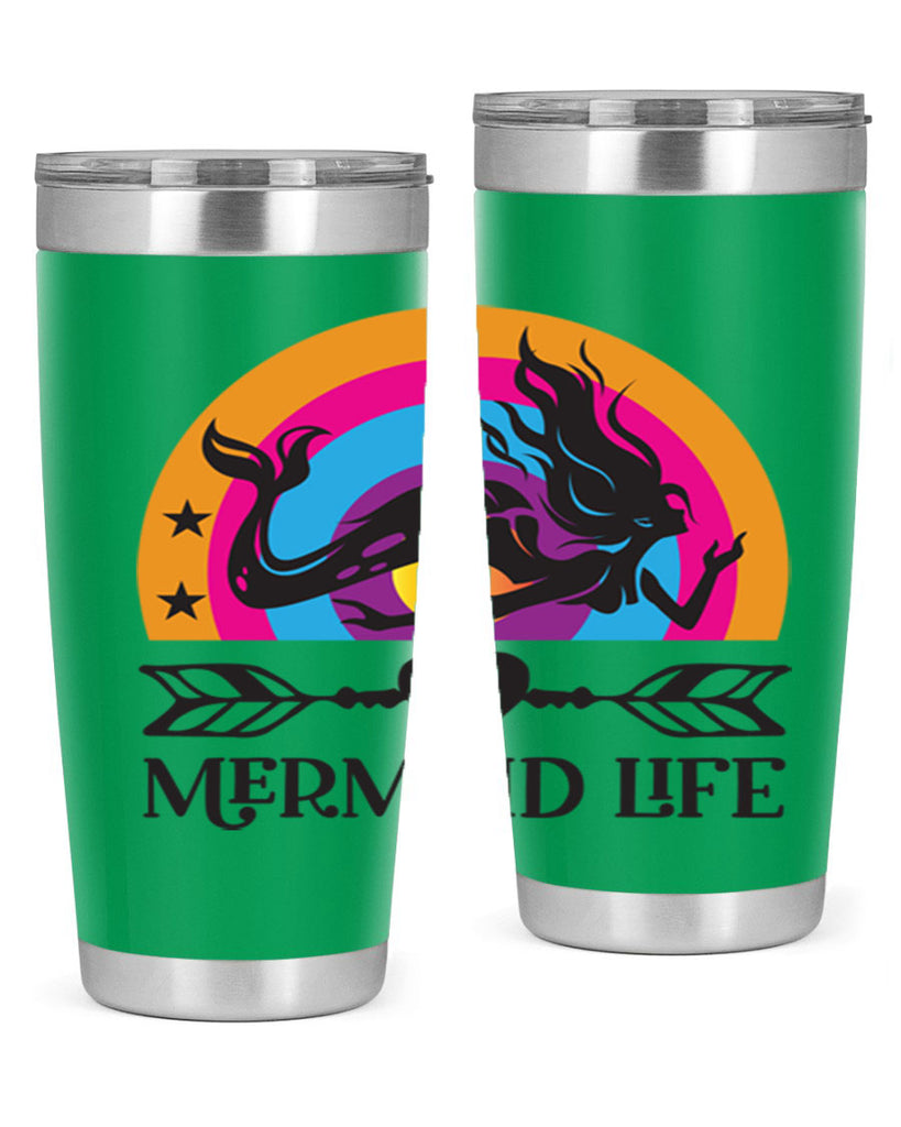 Mermaid life 431#- mermaid- Tumbler