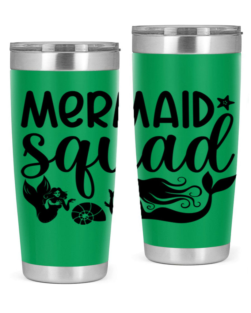 Mermaid squad 447#- mermaid- Tumbler