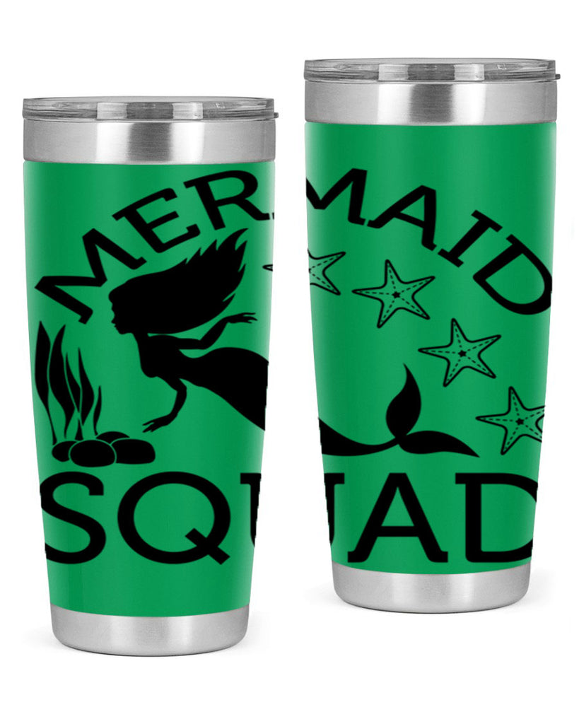 Mermaid squad 448#- mermaid- Tumbler