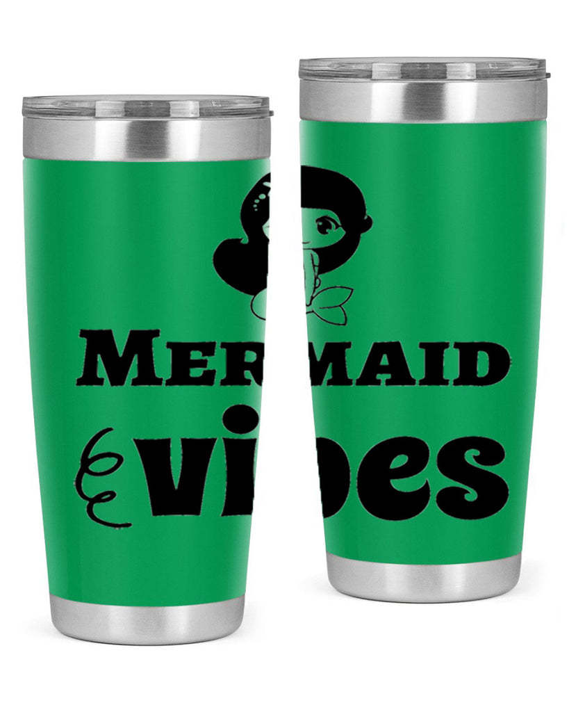 Mermaid vibes 456#- mermaid- Tumbler