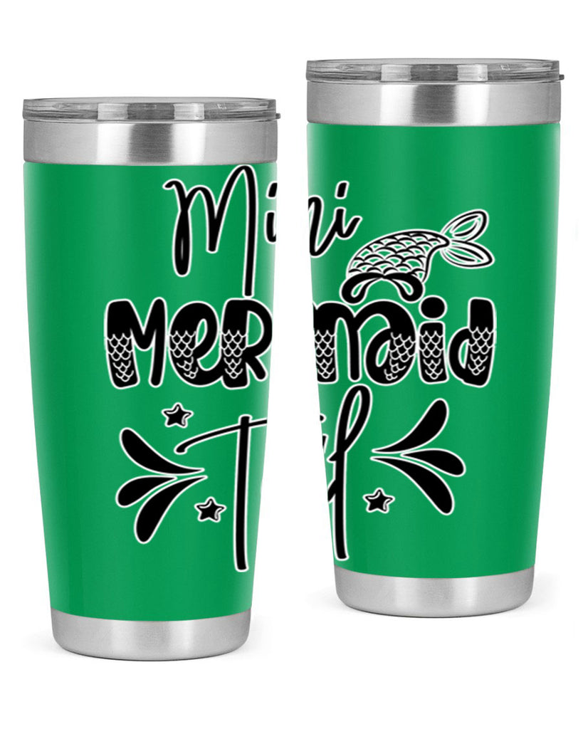 Mini Mermaid Tail 513#- mermaid- Tumbler