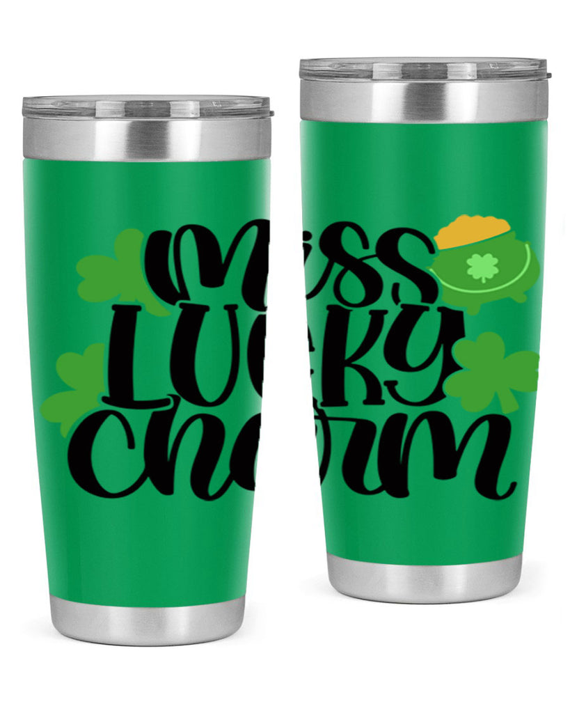 Miss Lucky Charm Style 48#- St Patricks Day- Tumbler