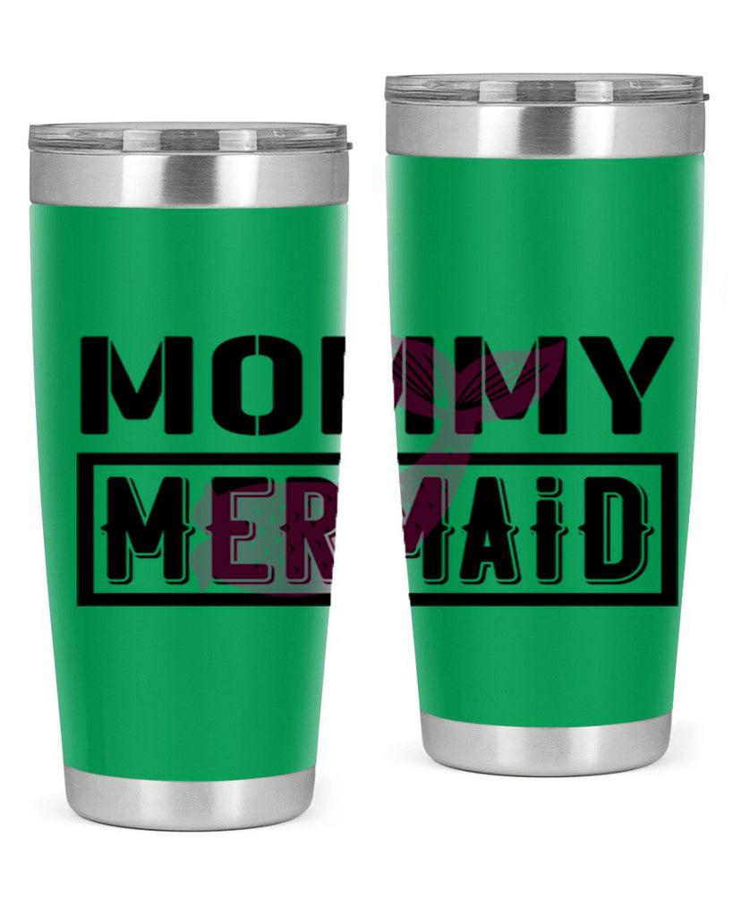 Mommy mermaid 514#- mermaid- Tumbler