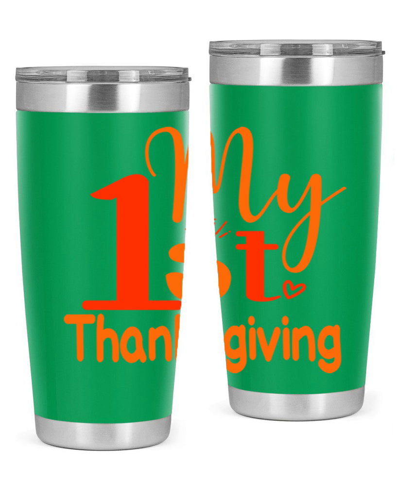 My st Thanksgiving Design 431#- fall- Tumbler