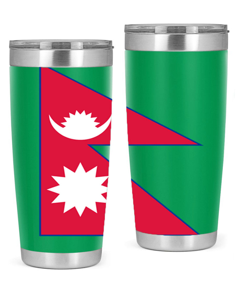 Nepal 76#- world flags- Tumbler