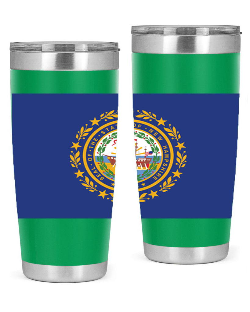 New Hampshire 23#- Us Flags- Tumbler