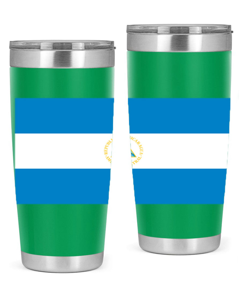 Nicaragua 73#- world flags- Tumbler