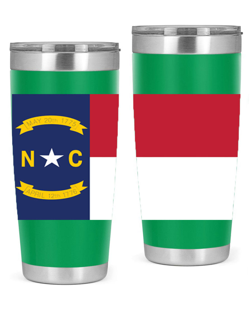 North Carolina 19#- Us Flags- Tumbler