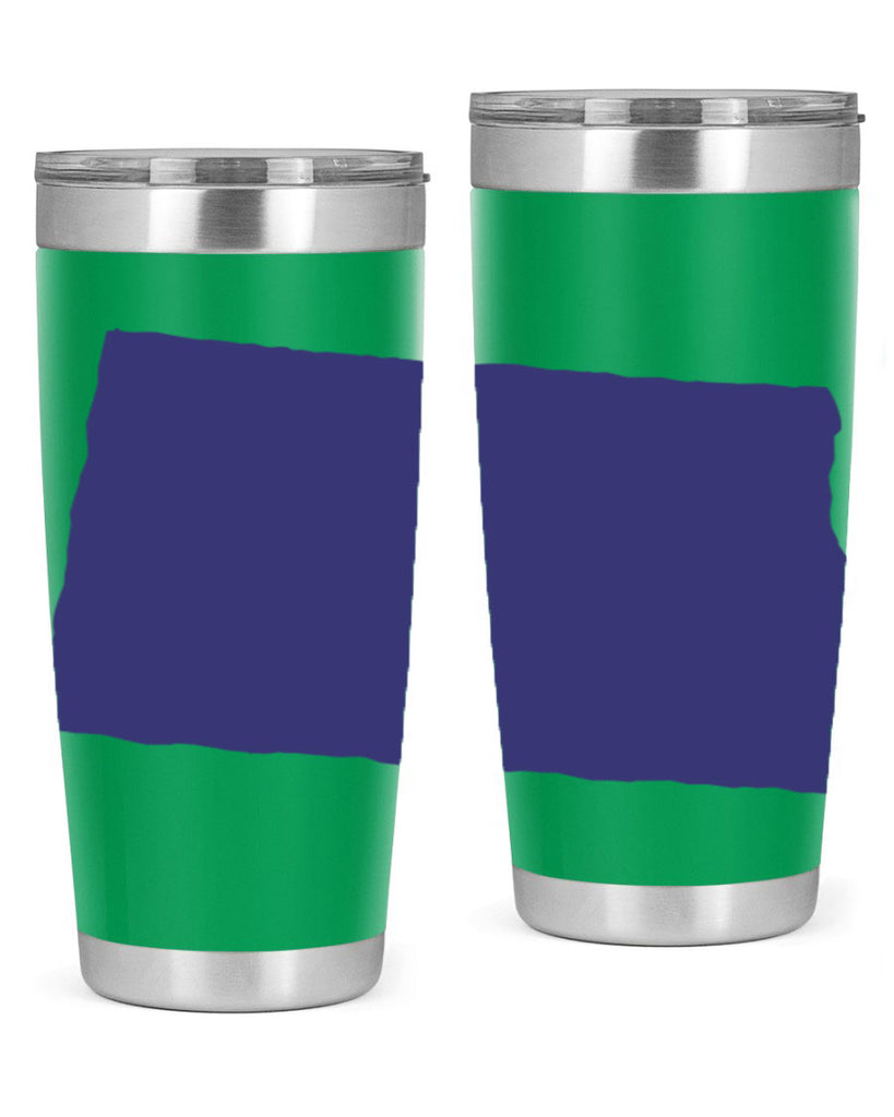 North Dakota 17#- stateflags- Tumbler