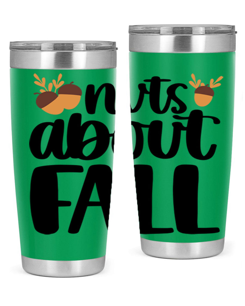 Nuts About Fall 503#- fall- Tumbler