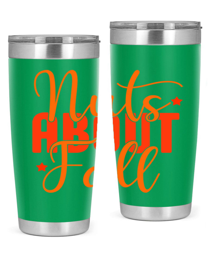 Nuts About Fall Design 444#- fall- Tumbler