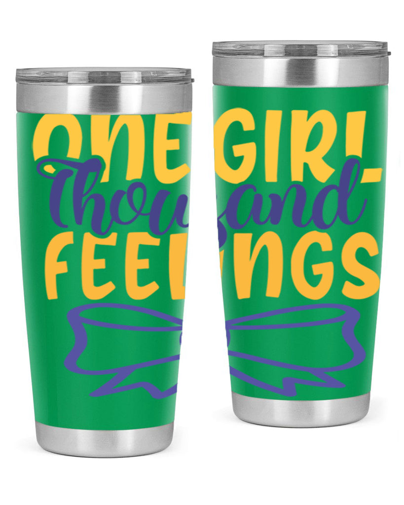 One Girl Thousand Feelings Style 208#- baby- tumbler