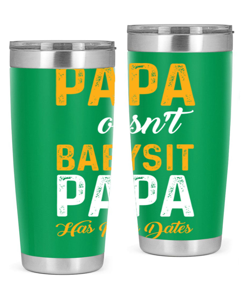 Papa 124#- grandpa - papa- Tumbler