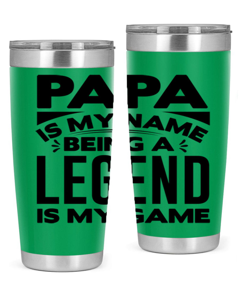 Papa 125#- grandpa - papa- Tumbler